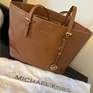 Michael Kors Brown Tote Bag